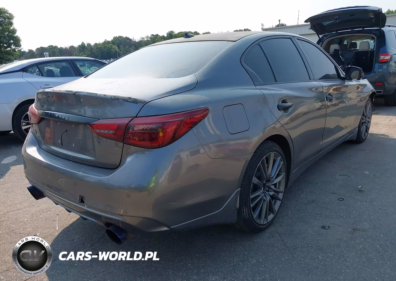 2018 Infiniti Q50 3.0T Red Sport 400 VIN:JN1FV7AR5JM700241 - 4