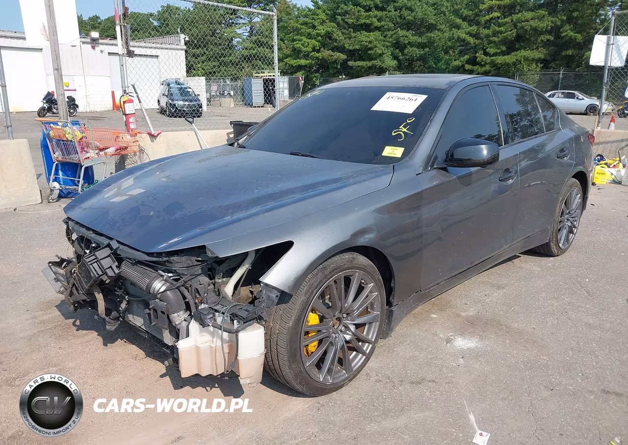 2018 Infiniti Q50 3.0T Red Sport 400 VIN:JN1FV7AR5JM700241 - 6