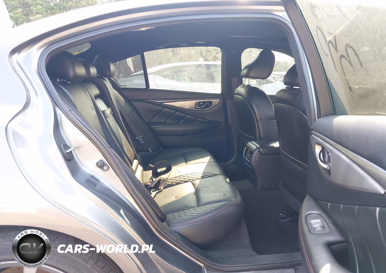 2018 Infiniti Q50 3.0T Red Sport 400 VIN:JN1FV7AR5JM700241 - 8