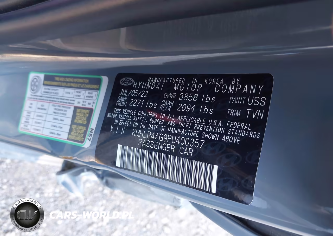 2023 Hyundai Elantra Limited VIN:KMHLP4AG9PU400357 - 9
