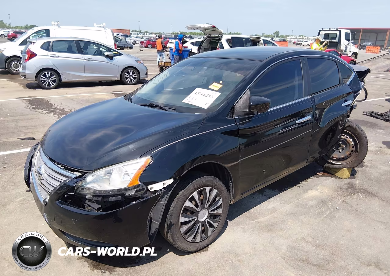 2013 Nissan Sentra S-Sv-Sr-Sl VIN:3N1AB7AP0DL746463 - 2