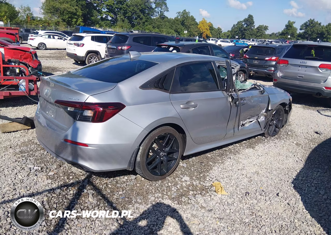 2025 Honda Civic Sport VIN:2HGFE2F55SH585698 - 4