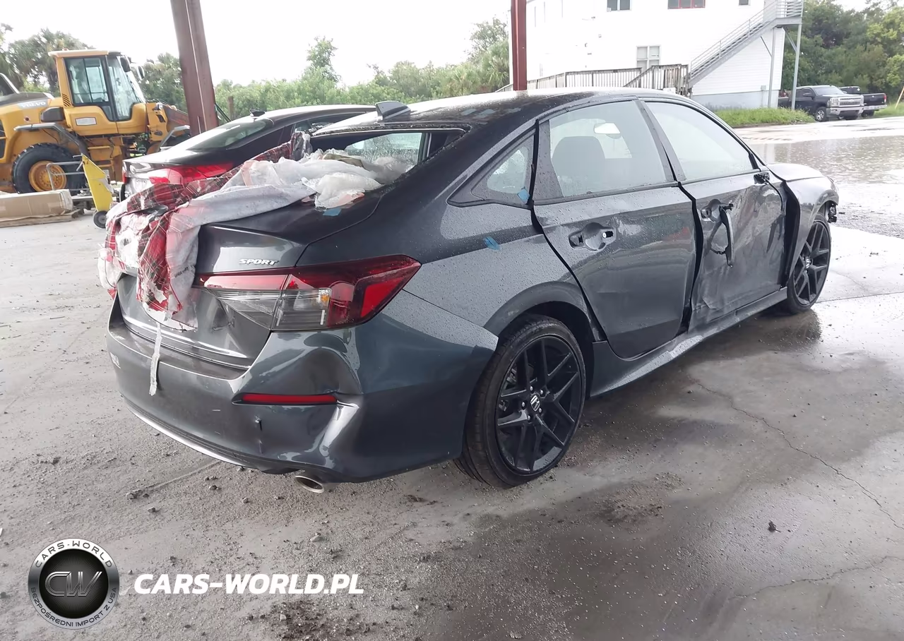 2025 Honda Civic Sport VIN:2HGFE2F54SH513665 - 4