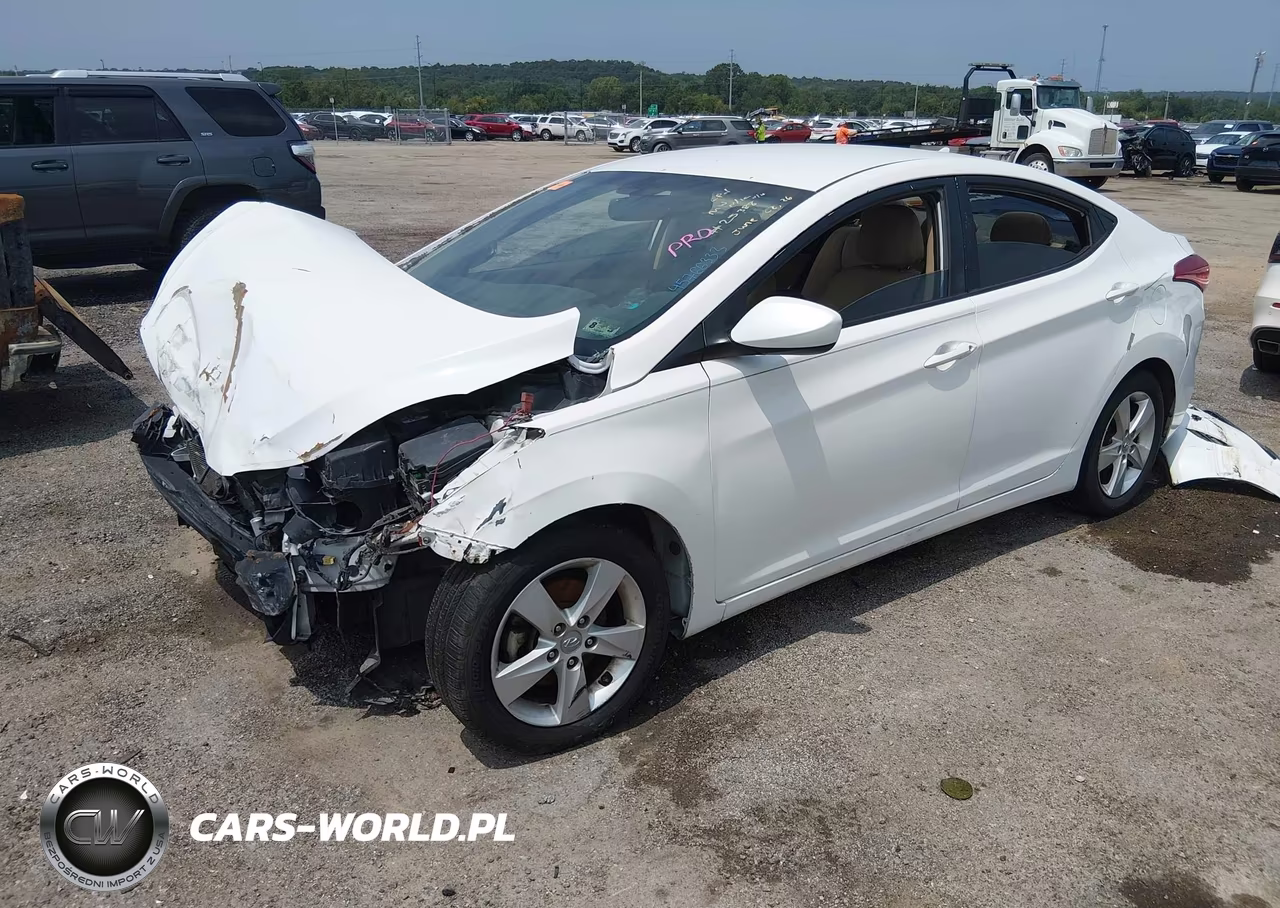 2013 Hyundai Elantra Gls VIN:5NPDH4AE5DH216818 - 2