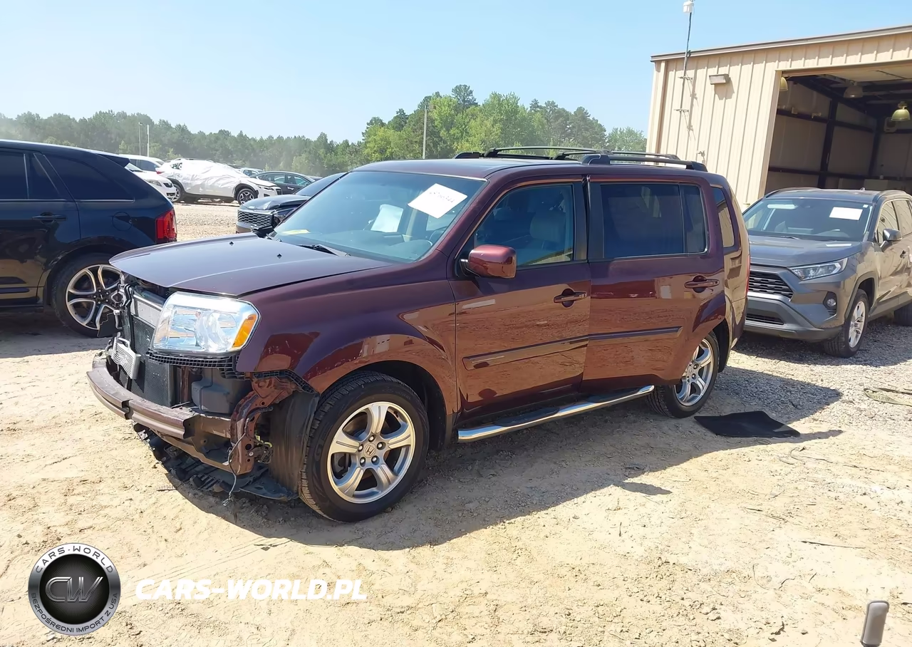 2015 Honda Pilot Ex-L VIN:5FNYF4H5XFB073122 - 2
