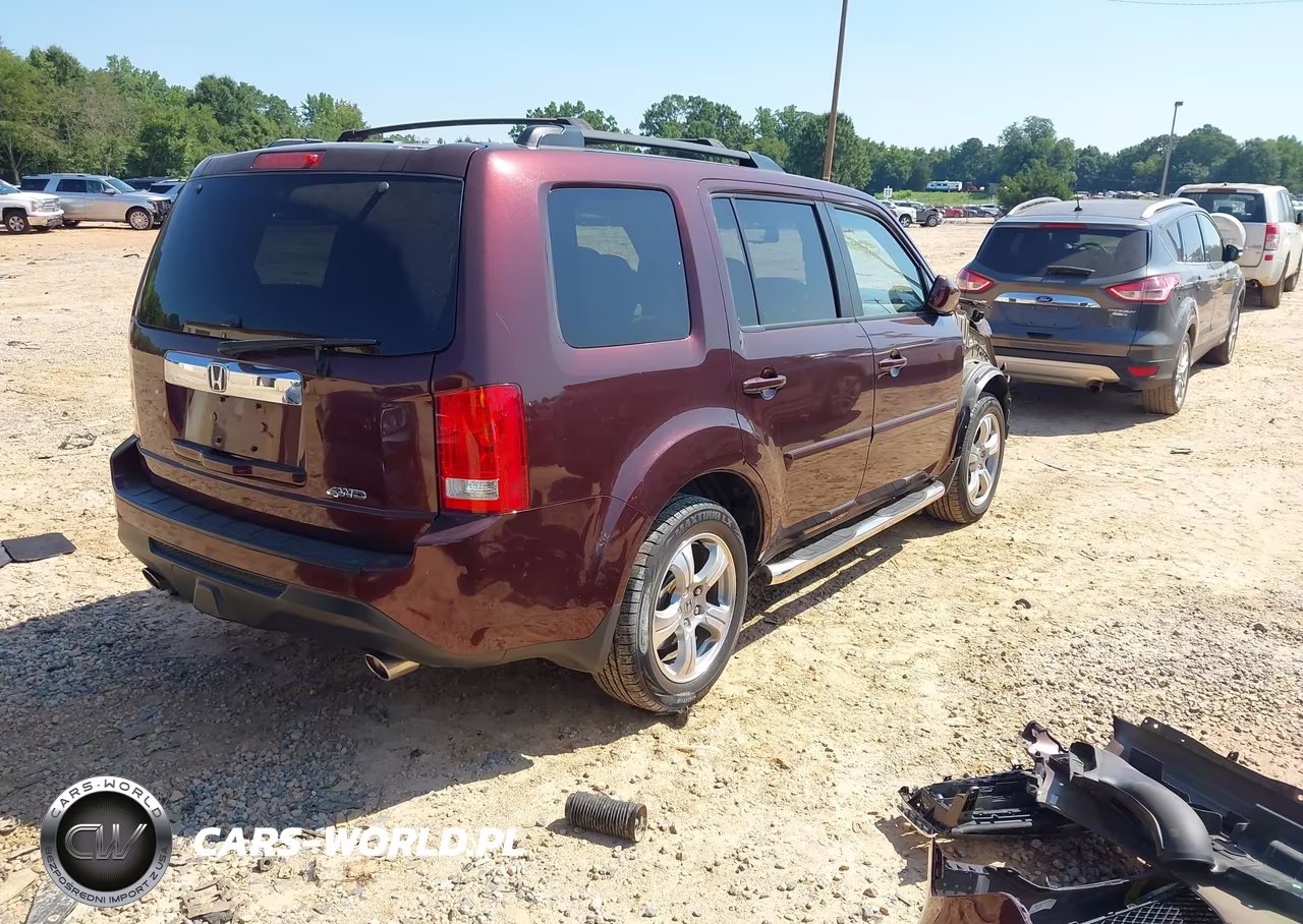 2015 Honda Pilot Ex-L VIN:5FNYF4H5XFB073122 - 4