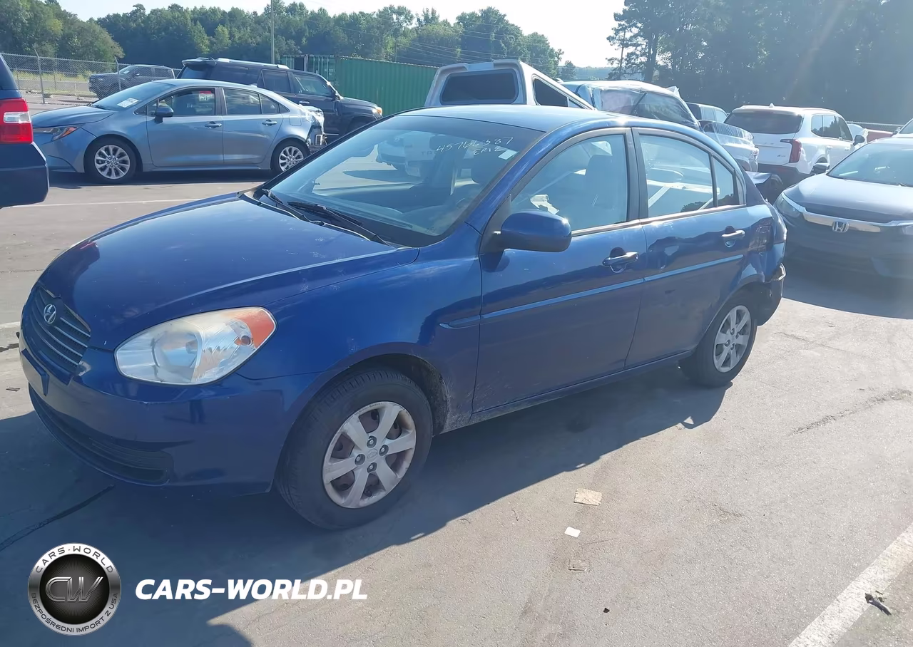 2010 Hyundai Accent Gls VIN:KMHCN4AC9AU419713 - 2