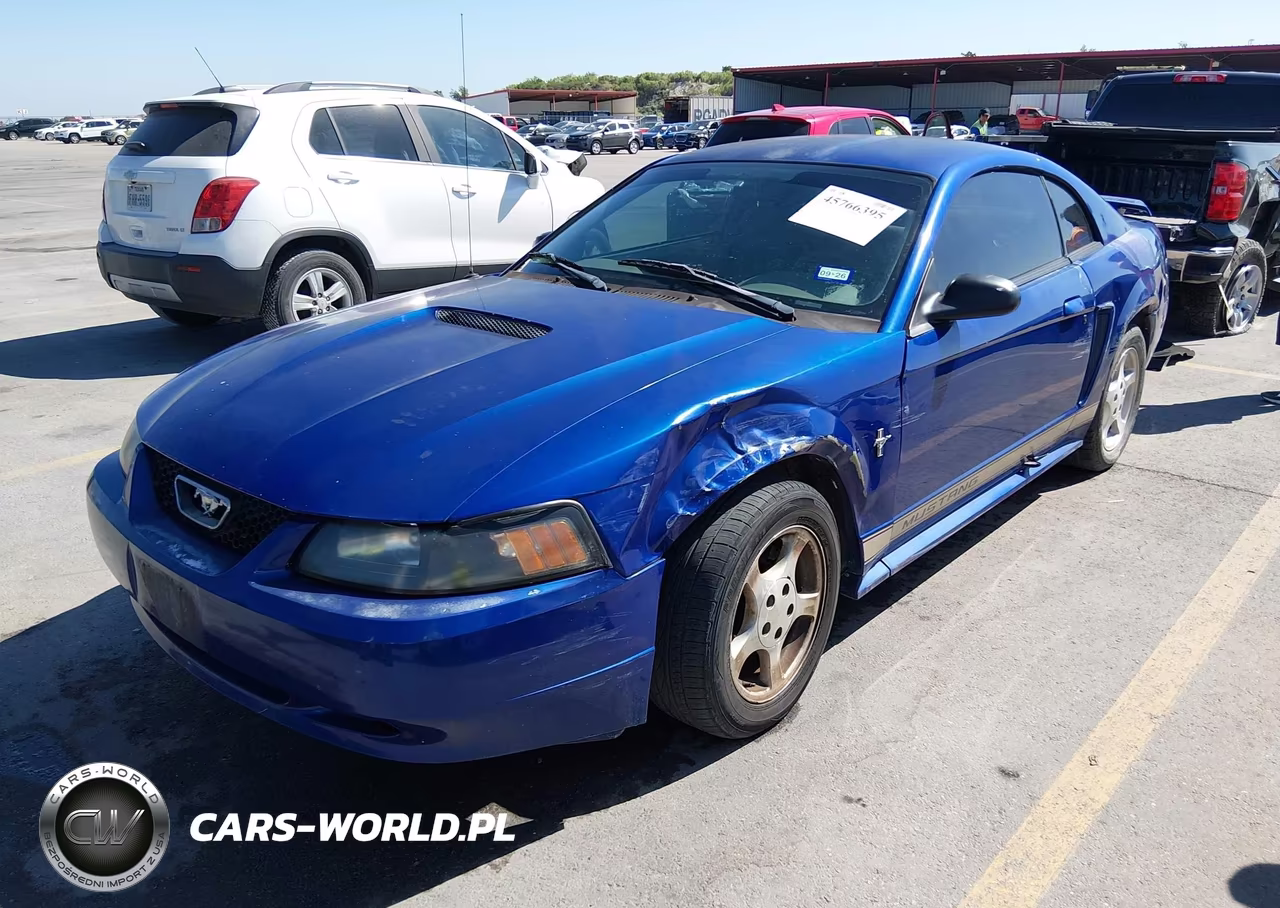 2002 Ford Mustang Deluxe-Premium-Standard VIN:1FAFP40412F229020 - 2