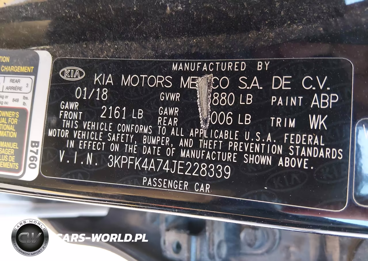 2018 Kia Forte Lx VIN:3KPFK4A74JE228339 - 9