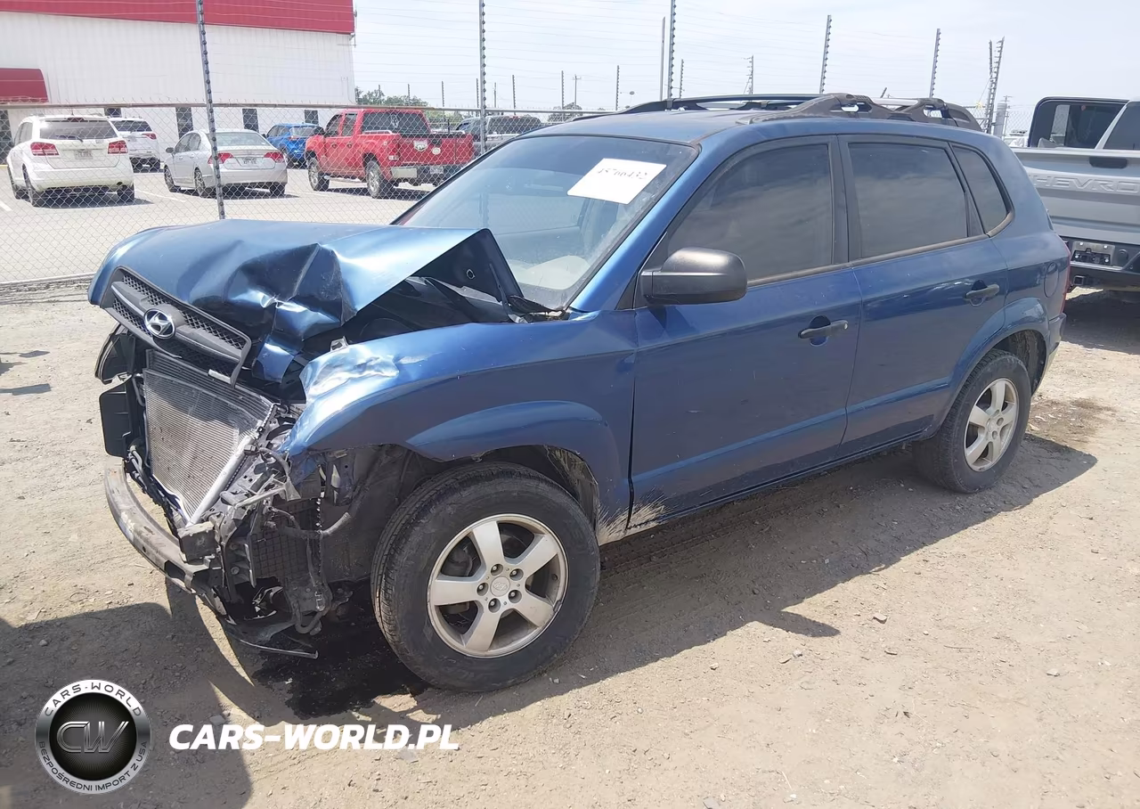 2007 Hyundai Tucson Gls VIN:KM8JM12B47U615677 - 2