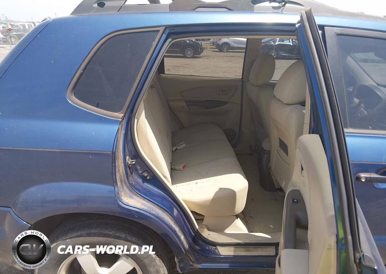 2007 Hyundai Tucson Gls VIN:KM8JM12B47U615677 - 8