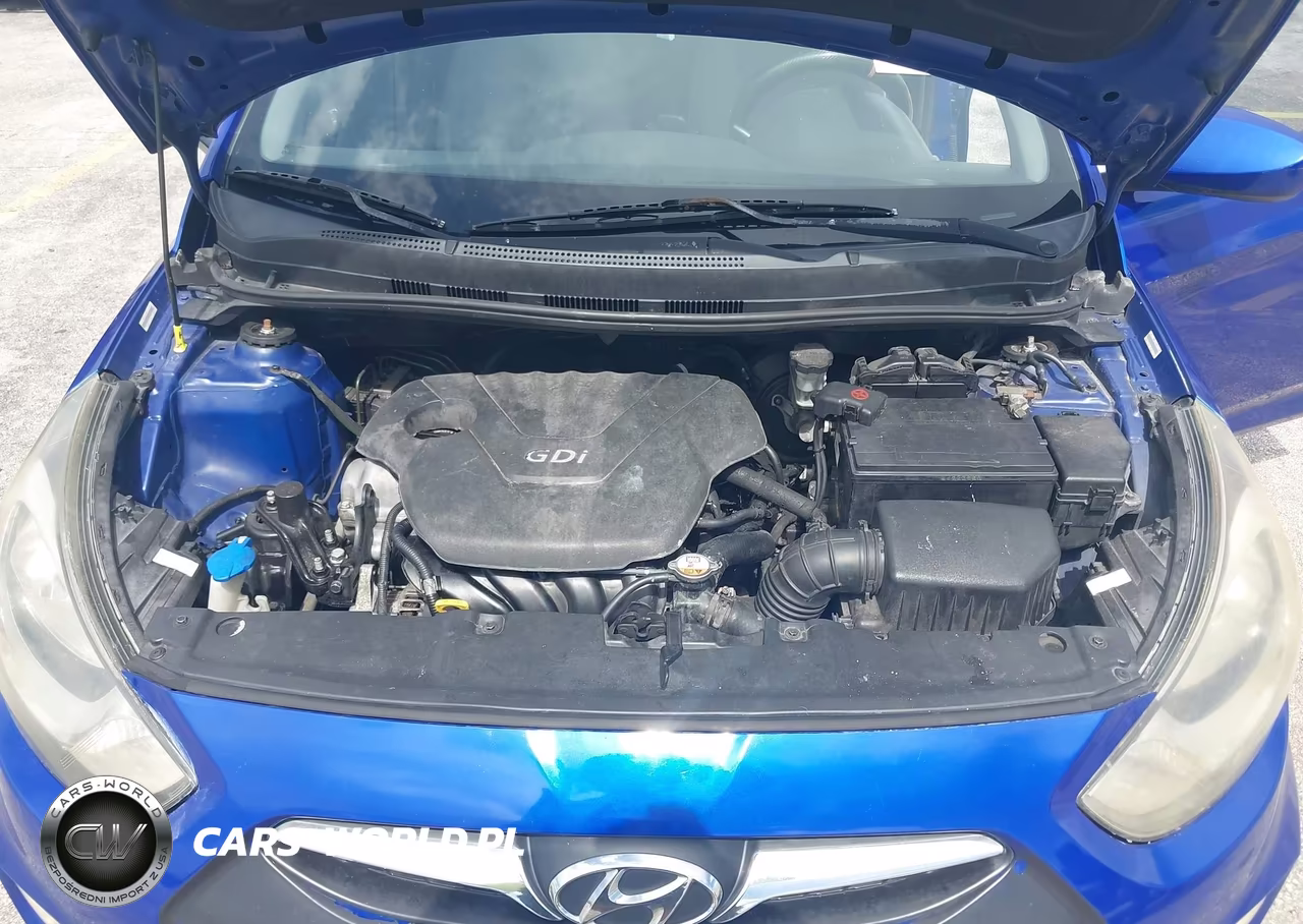 2012 Hyundai Accent Gls VIN:KMHCU4AE0CU247644 - 10