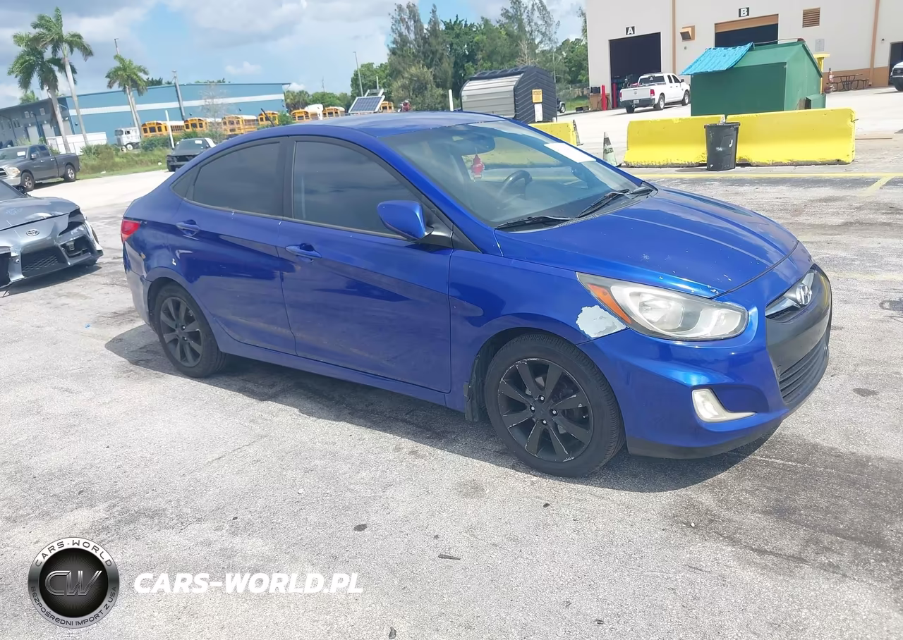 2012 Hyundai Accent Gls VIN:KMHCU4AE0CU247644 - 12