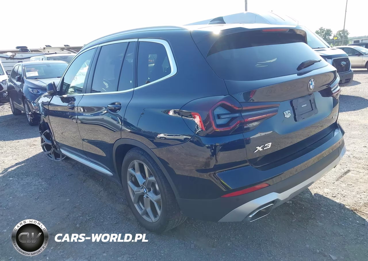 2022 BMW X3 xDrive30I VIN:5UX53DP00N9L95051 - 3