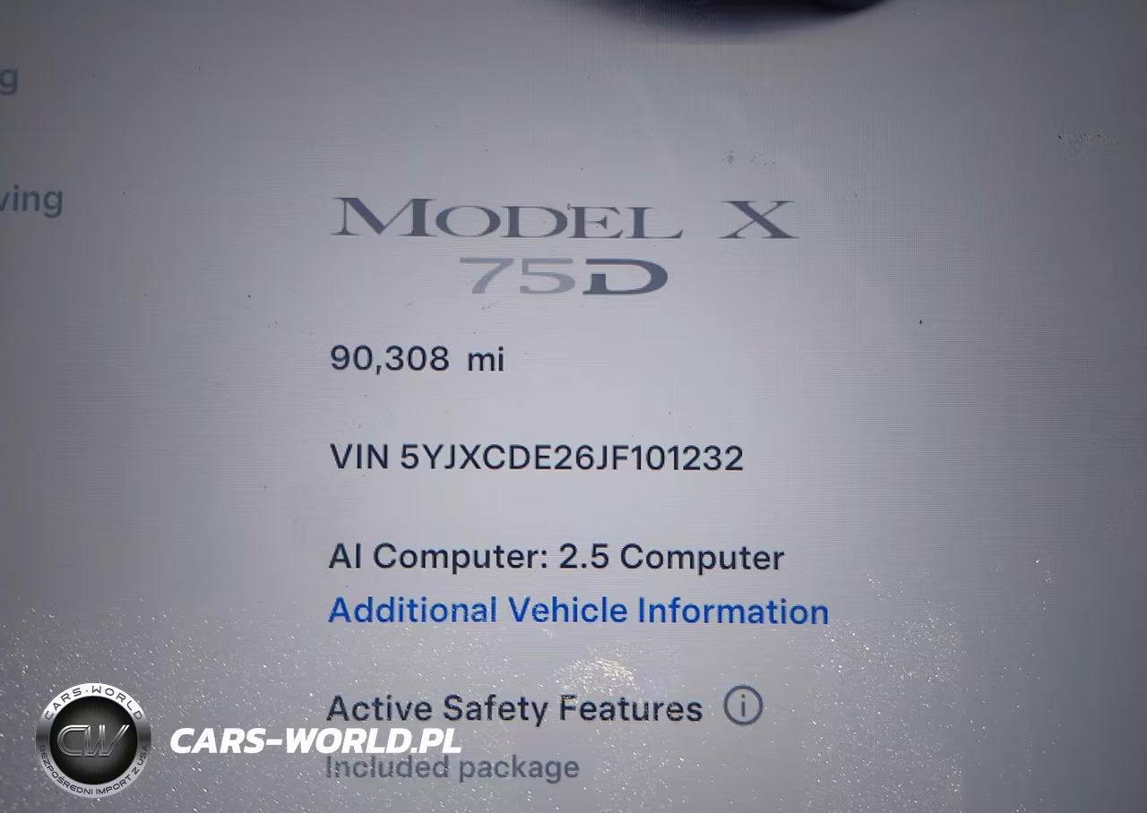 2018 Tesla Model X 100D-75D-P100D VIN:5YJXCDE26JF101232 - 7