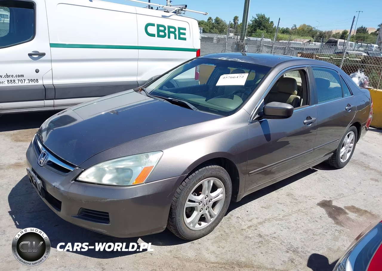 2007 Honda Accord 2.4 Ex VIN:1HGCM56817A034563 - 2