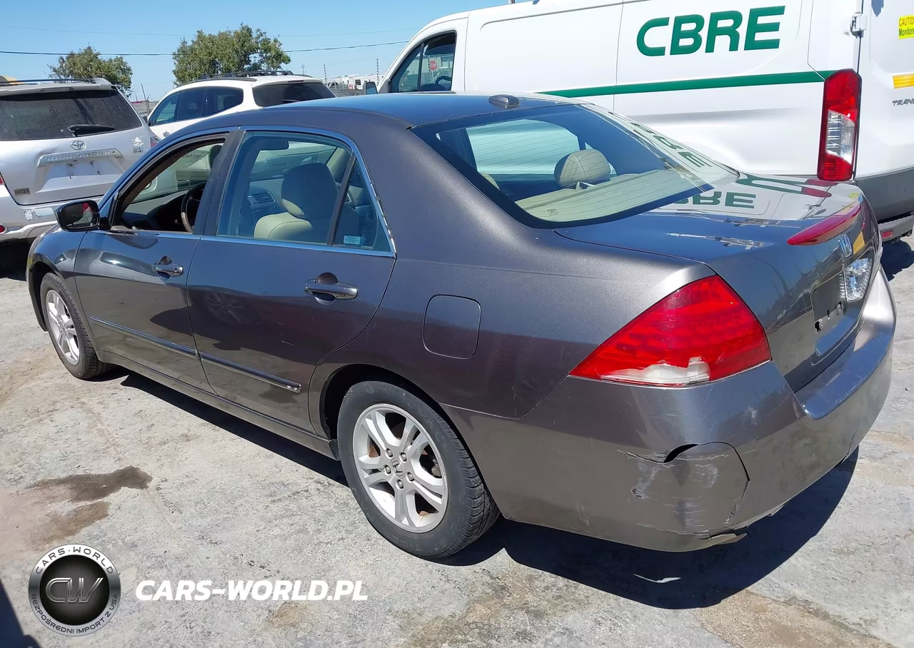 2007 Honda Accord 2.4 Ex VIN:1HGCM56817A034563 - 3
