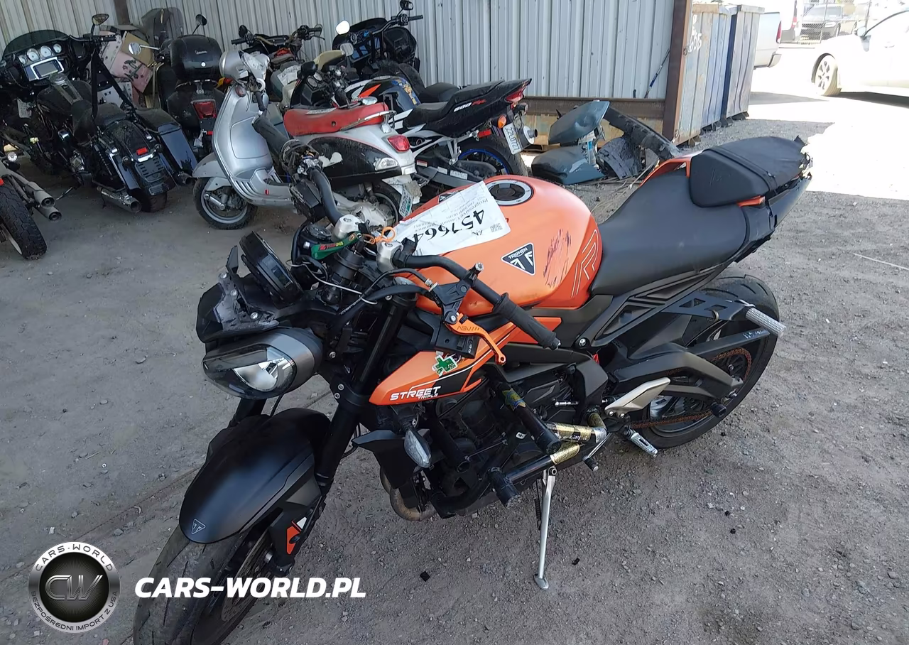 2025 Triumph Motorcycle Street Triple 765 R VIN:SMTA604S8STCC4519 - 2