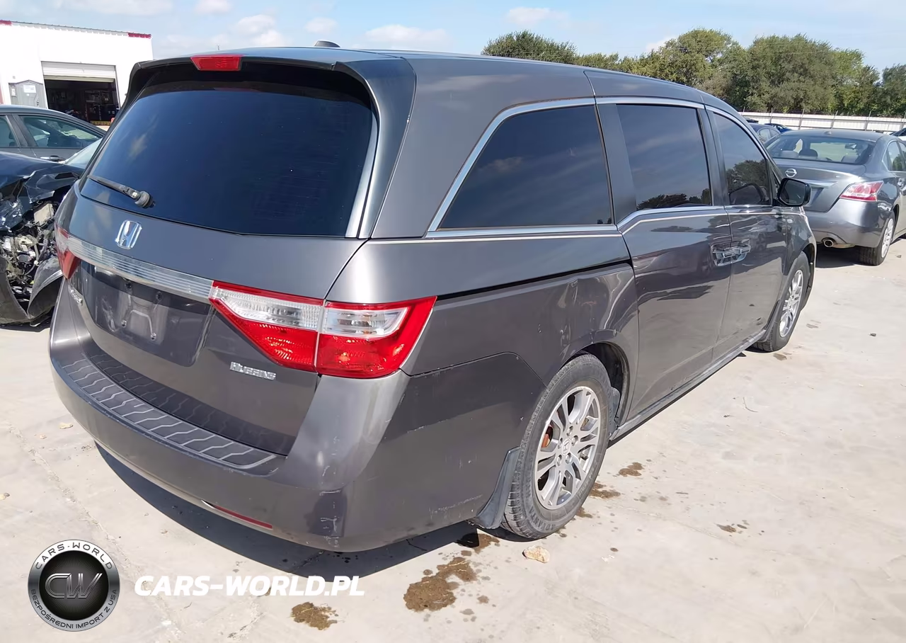 2012 Honda Odyssey Ex-L VIN:5FNRL5H64CB088884 - 4