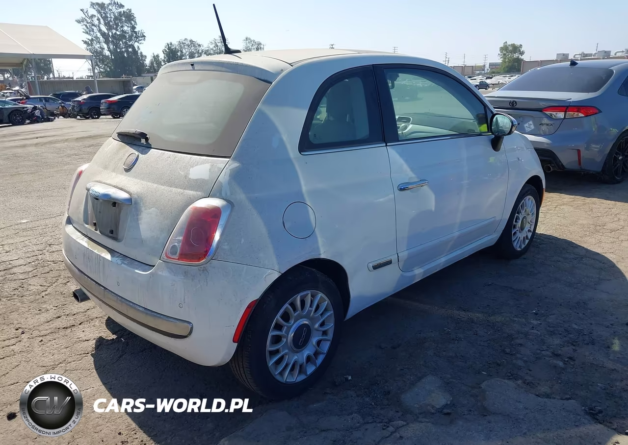 2013 Fiat 500 Lounge VIN:3C3CFFCRXDT533091 - 4