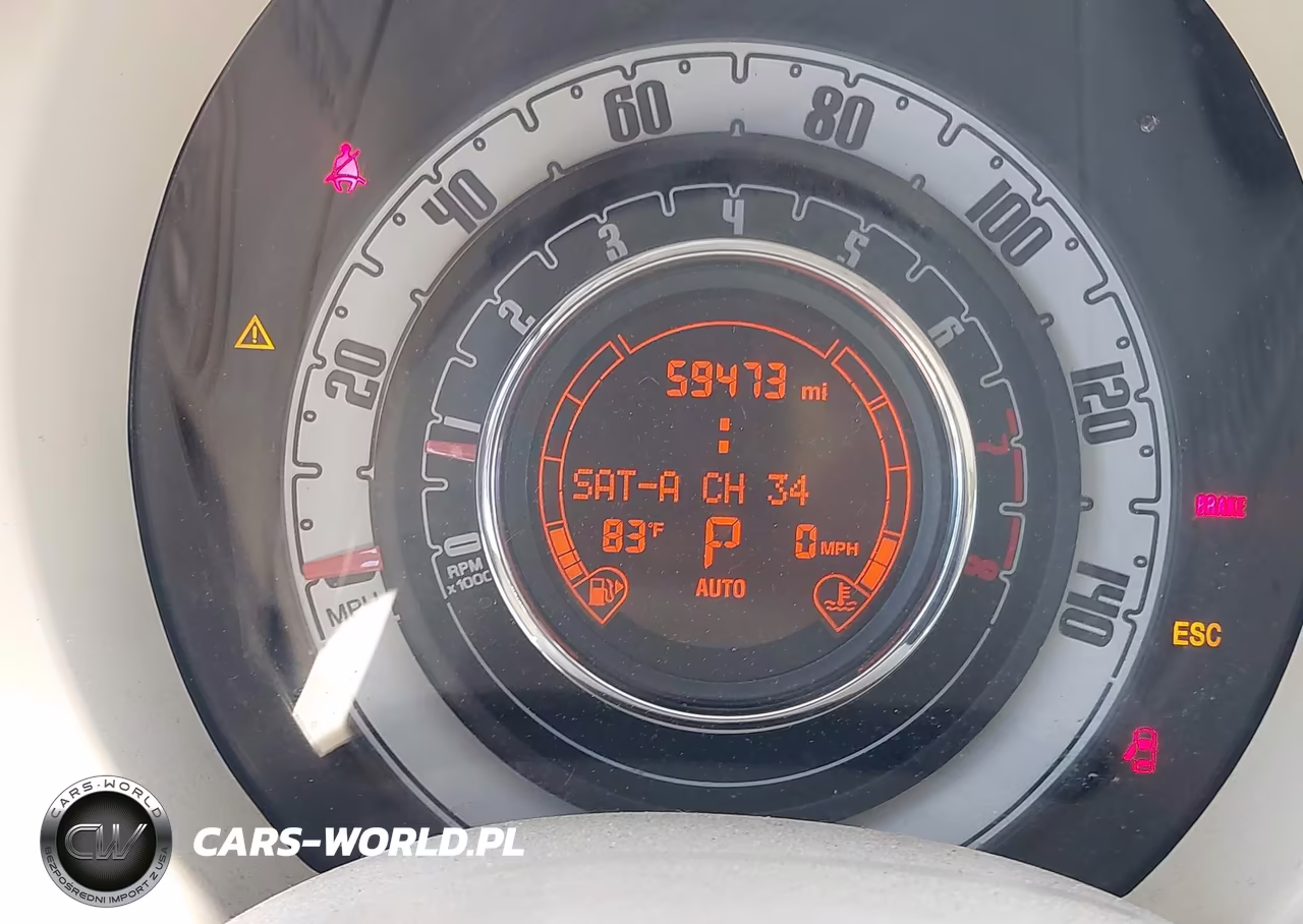 2013 Fiat 500 Lounge VIN:3C3CFFCRXDT533091 - 7