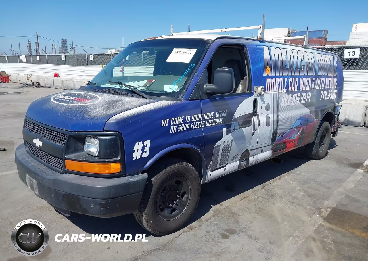 2008 Chevrolet Express Cargo Van Work Van VIN:1GCGG29C881221094 - 2