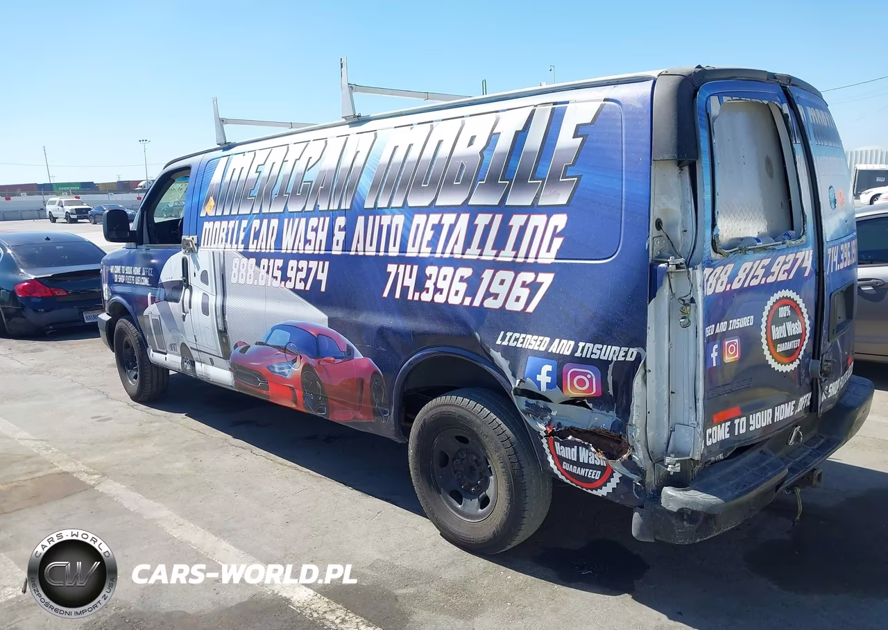 2008 Chevrolet Express Cargo Van Work Van VIN:1GCGG29C881221094 - 3