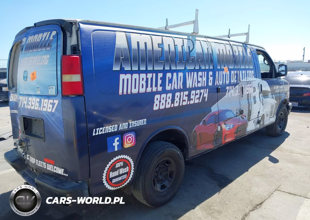 2008 Chevrolet Express Cargo Van Work Van VIN:1GCGG29C881221094 - 4