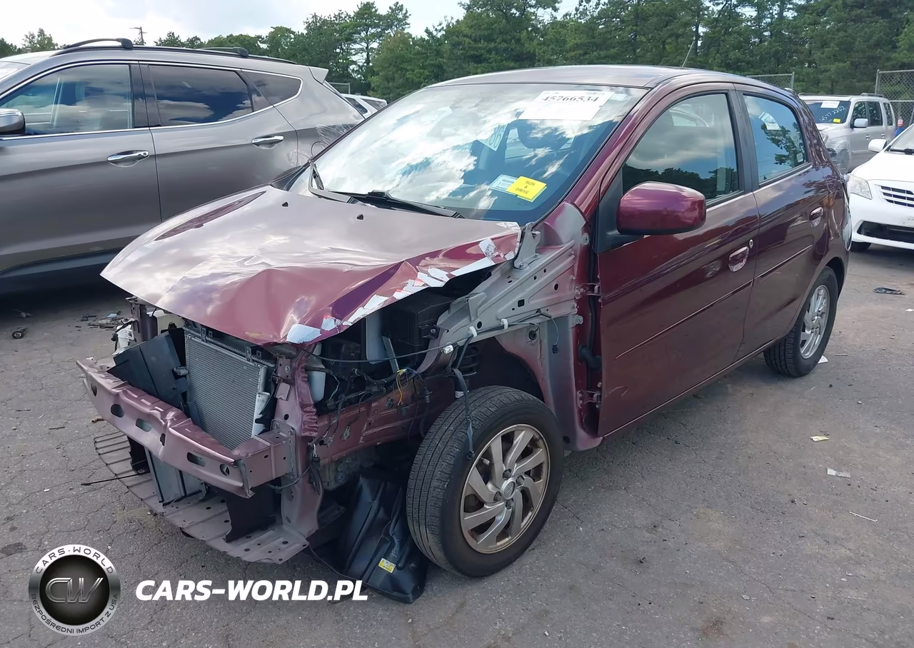 2022 Mitsubishi Mirage Le VIN:ML32AUHJ8NH008742 - 2