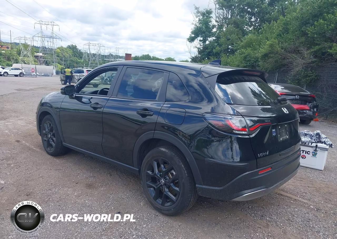 2025 Honda Hr-V Awd Sport VIN:3CZRZ2H59SM737202 - 3