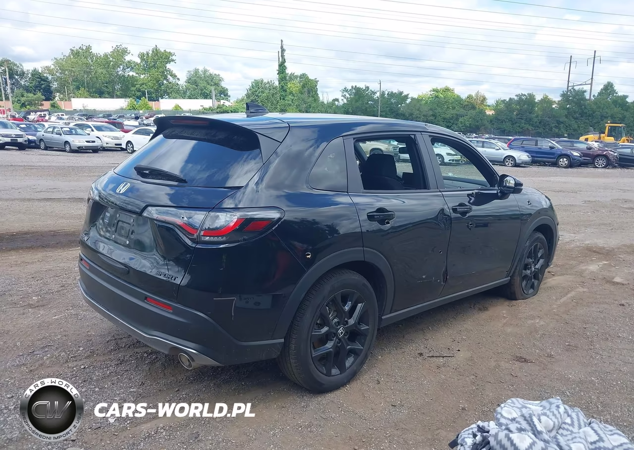 2025 Honda Hr-V Awd Sport VIN:3CZRZ2H59SM737202 - 4