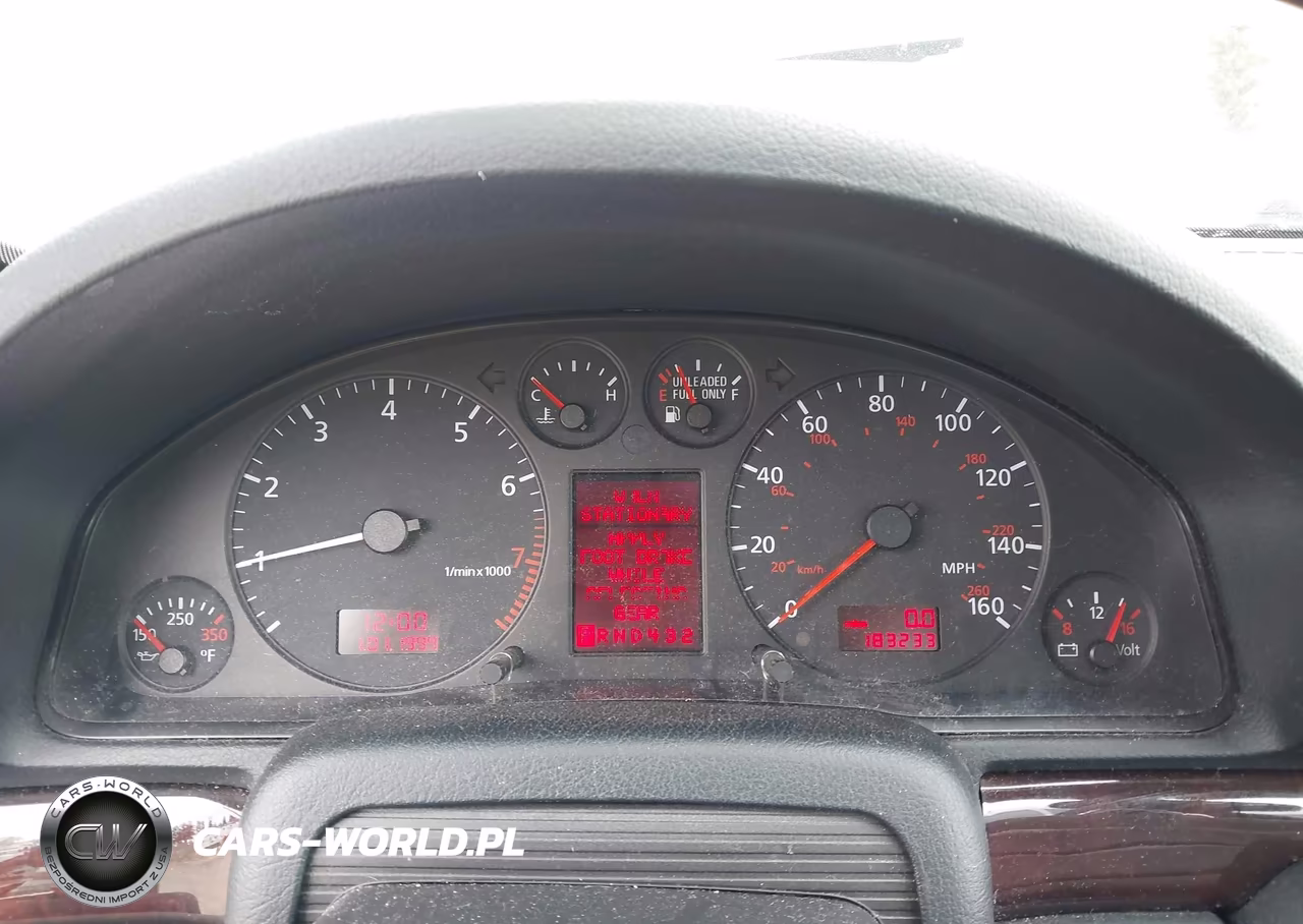 2001 Audi A4 2.8 VIN:WAUDH68D31A120694 - 7