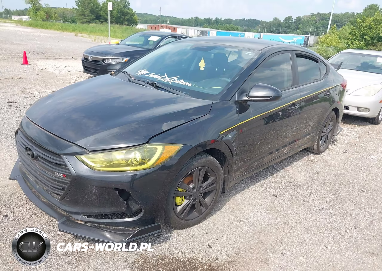 2018 Hyundai Elantra Sel VIN:KMHD84LF3JU491039 - 2