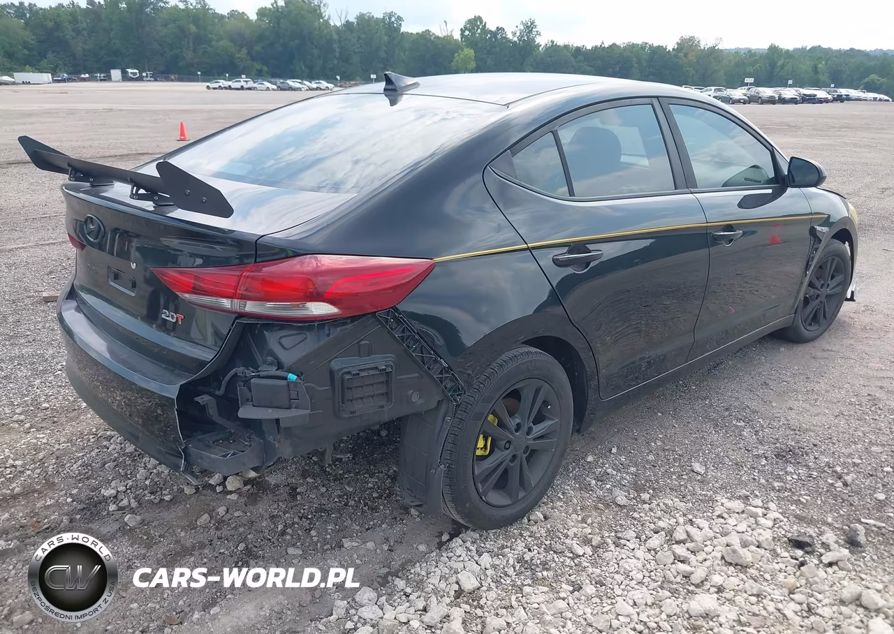 2018 Hyundai Elantra Sel VIN:KMHD84LF3JU491039 - 4