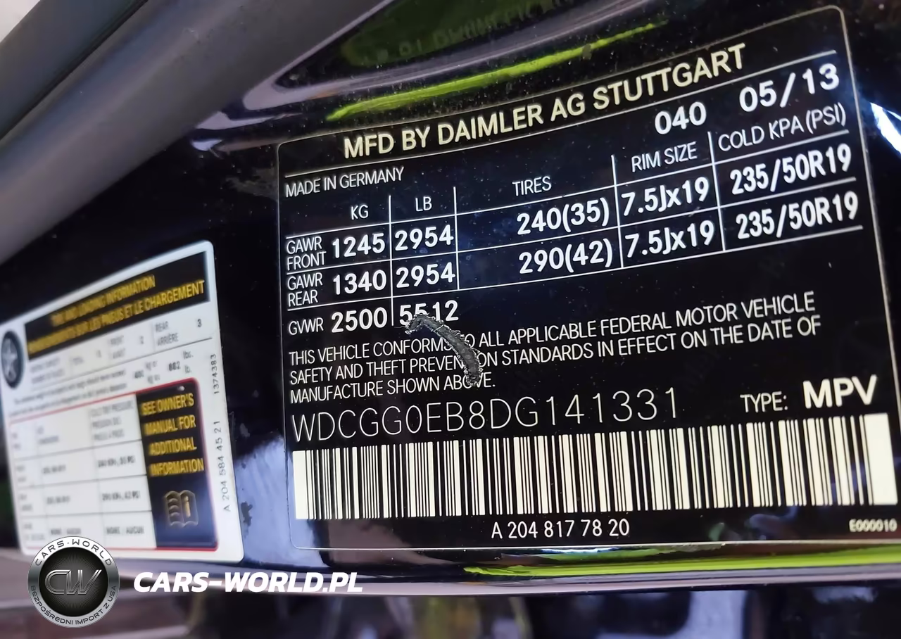 2013 Mercedes-Benz Glk 250 Bluetec 4Matic VIN:WDCGG0EB8DG141331 - 9