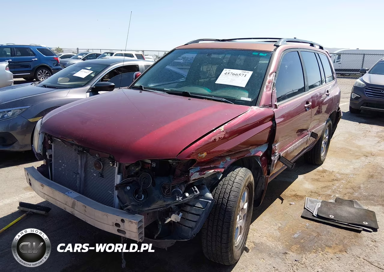 2007 Toyota Highlander V6 (2 Rows) (A5) VIN:JTEHP21A870202348 - 2