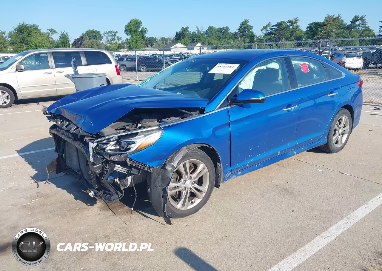 2018 Hyundai Sonata Sport VIN:5NPE34AF2JH608534 - 2