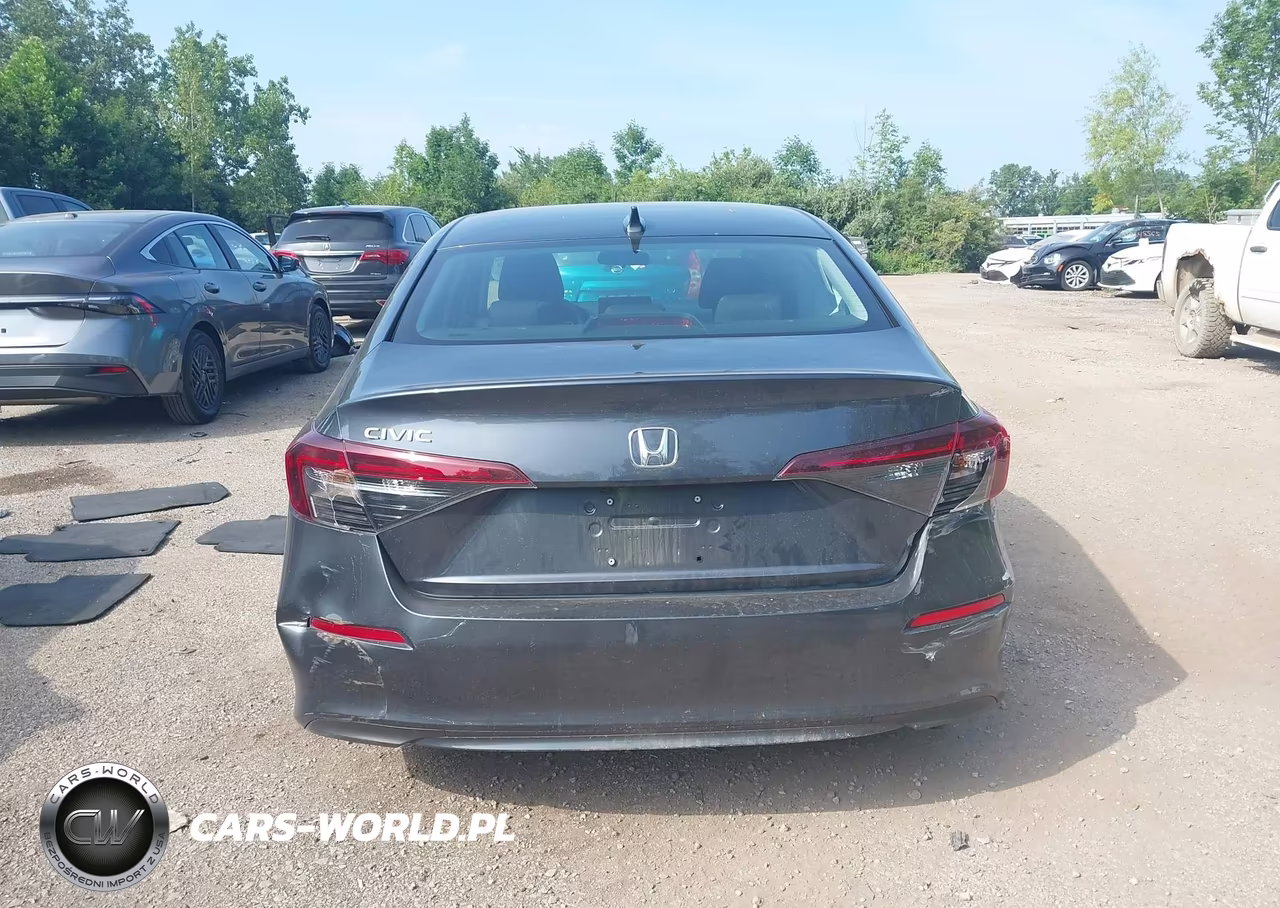 2026 Honda Civic Lx VIN:2HGFE2F2XTH571027 - 16