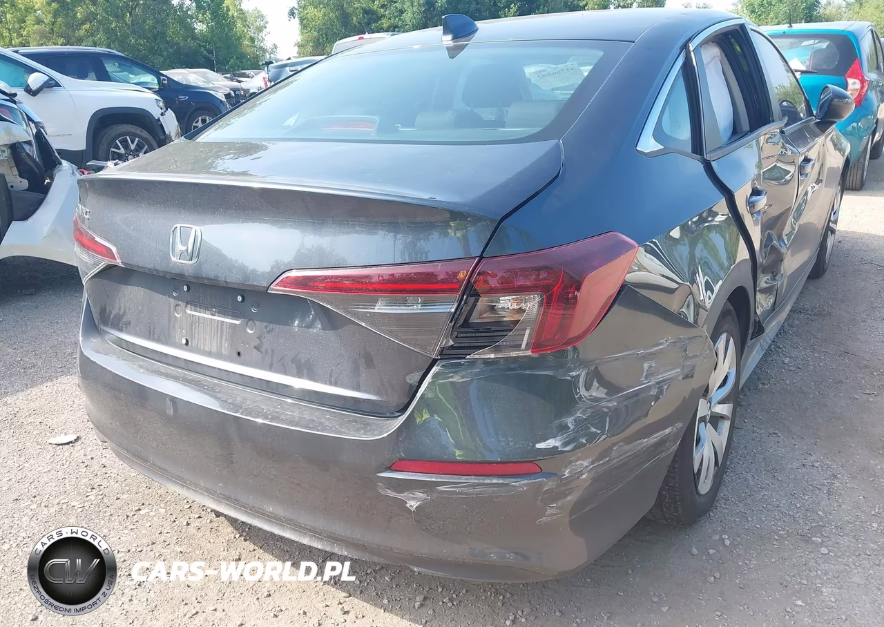 2026 Honda Civic Lx VIN:2HGFE2F2XTH571027 - 6