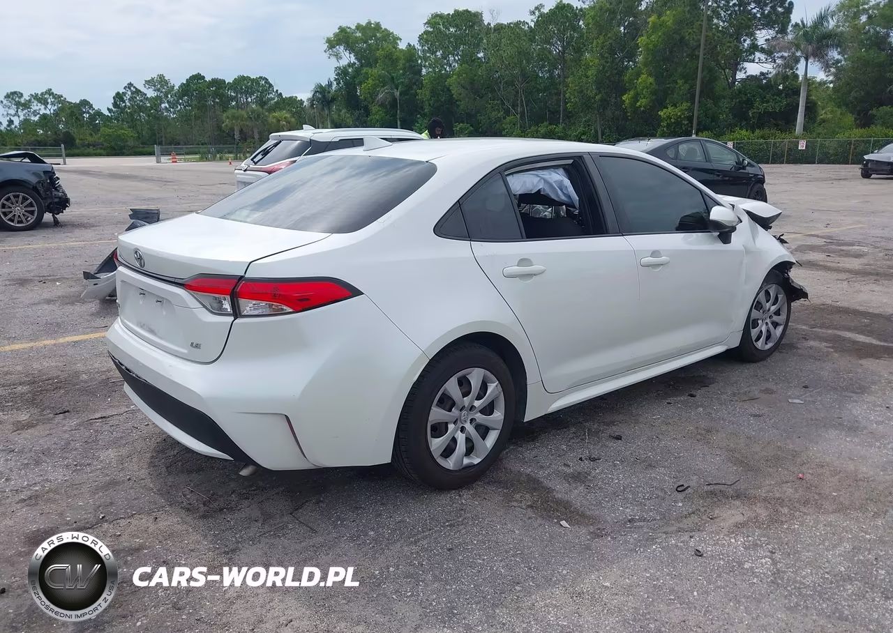 2021 Toyota Corolla Le VIN:JTDEPMAE4MJ171837 - 4