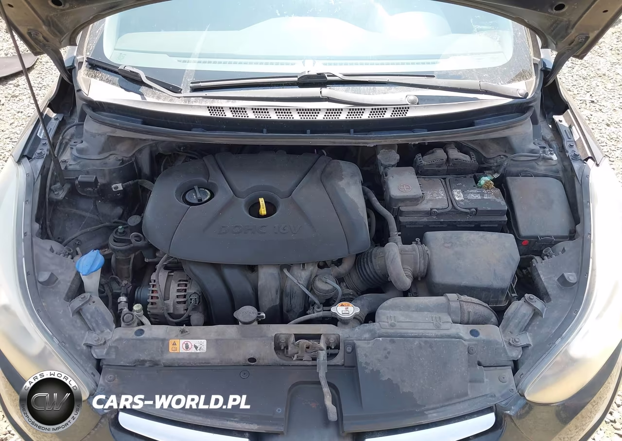 2014 Hyundai Elantra Se VIN:KMHDH4AEXEU074646 - 10