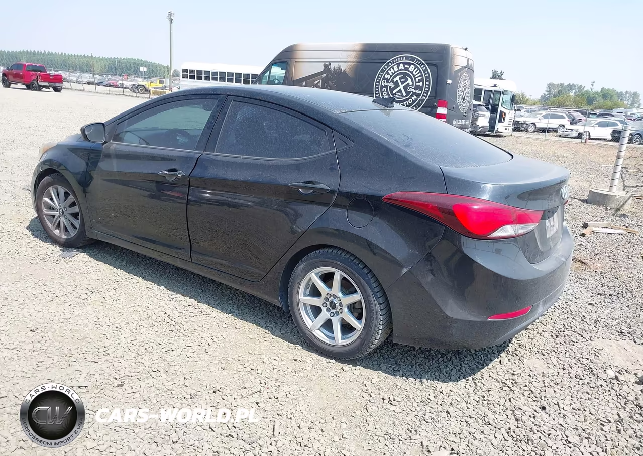 2014 Hyundai Elantra Se VIN:KMHDH4AEXEU074646 - 3