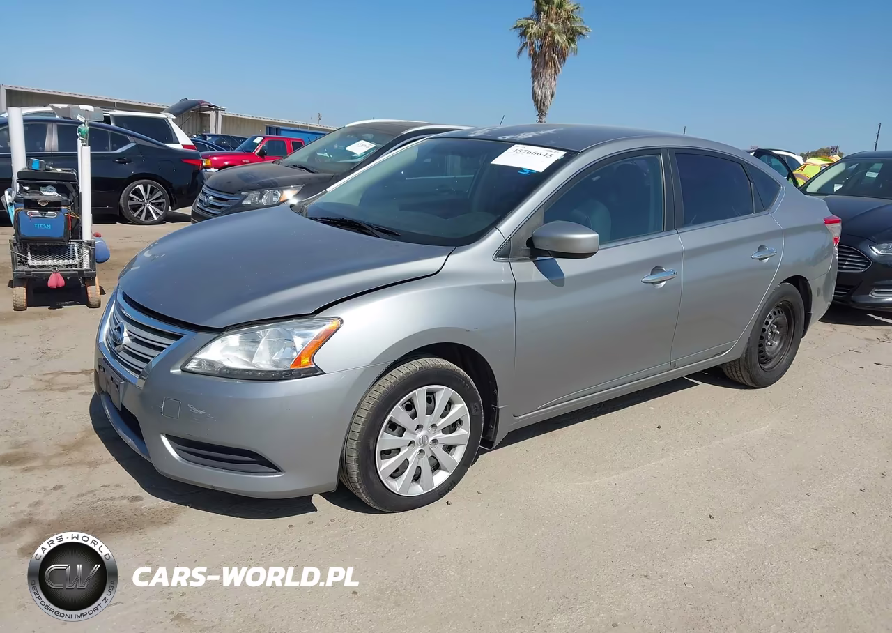 2014 Nissan Sentra Sv VIN:3N1AB7AP1EY299999 - 2