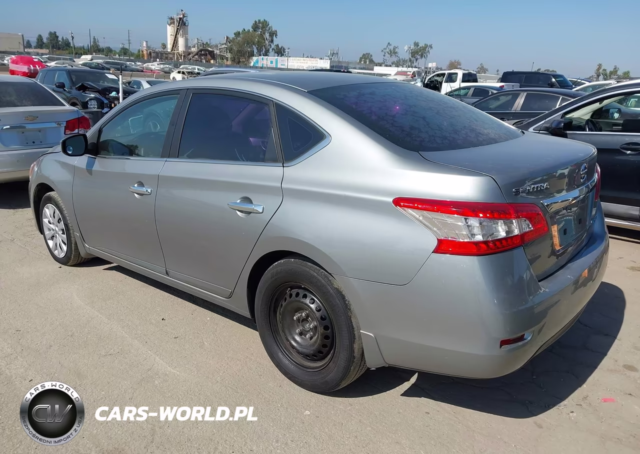 2014 Nissan Sentra Sv VIN:3N1AB7AP1EY299999 - 3