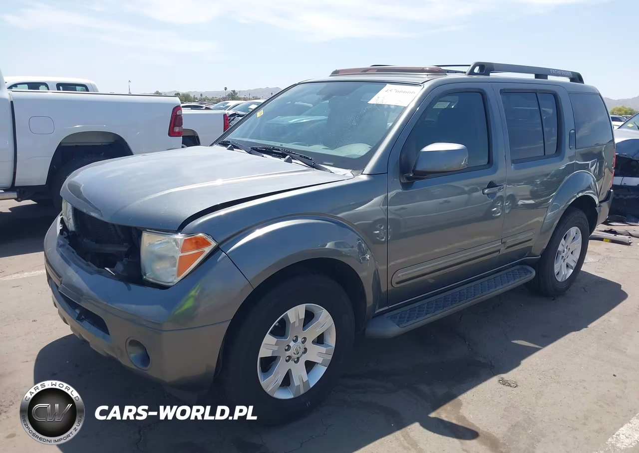 2007 Nissan Pathfinder Le VIN:5N1AR18U27C628363 - 2