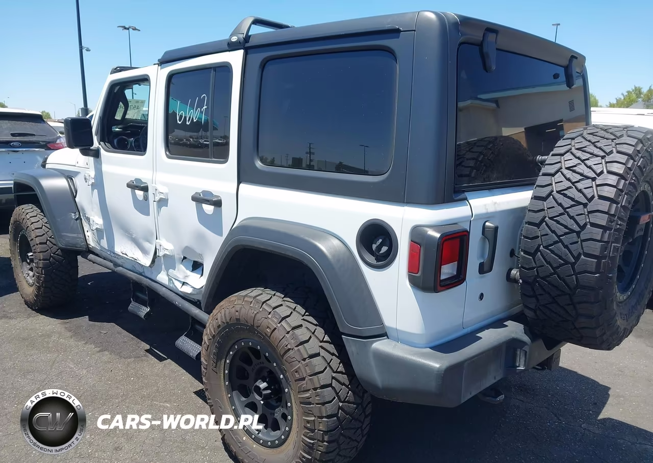 2019 Jeep Wrangler Unlimited Sport S 4X4 VIN:1C4HJXDN1KW670865 - 3