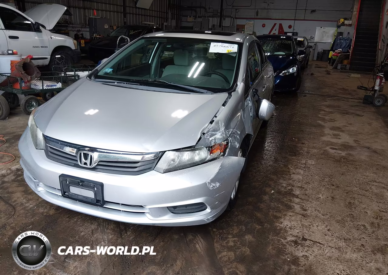 2012 Honda Civic Ex VIN:19XFB2F86CE051463 - 2