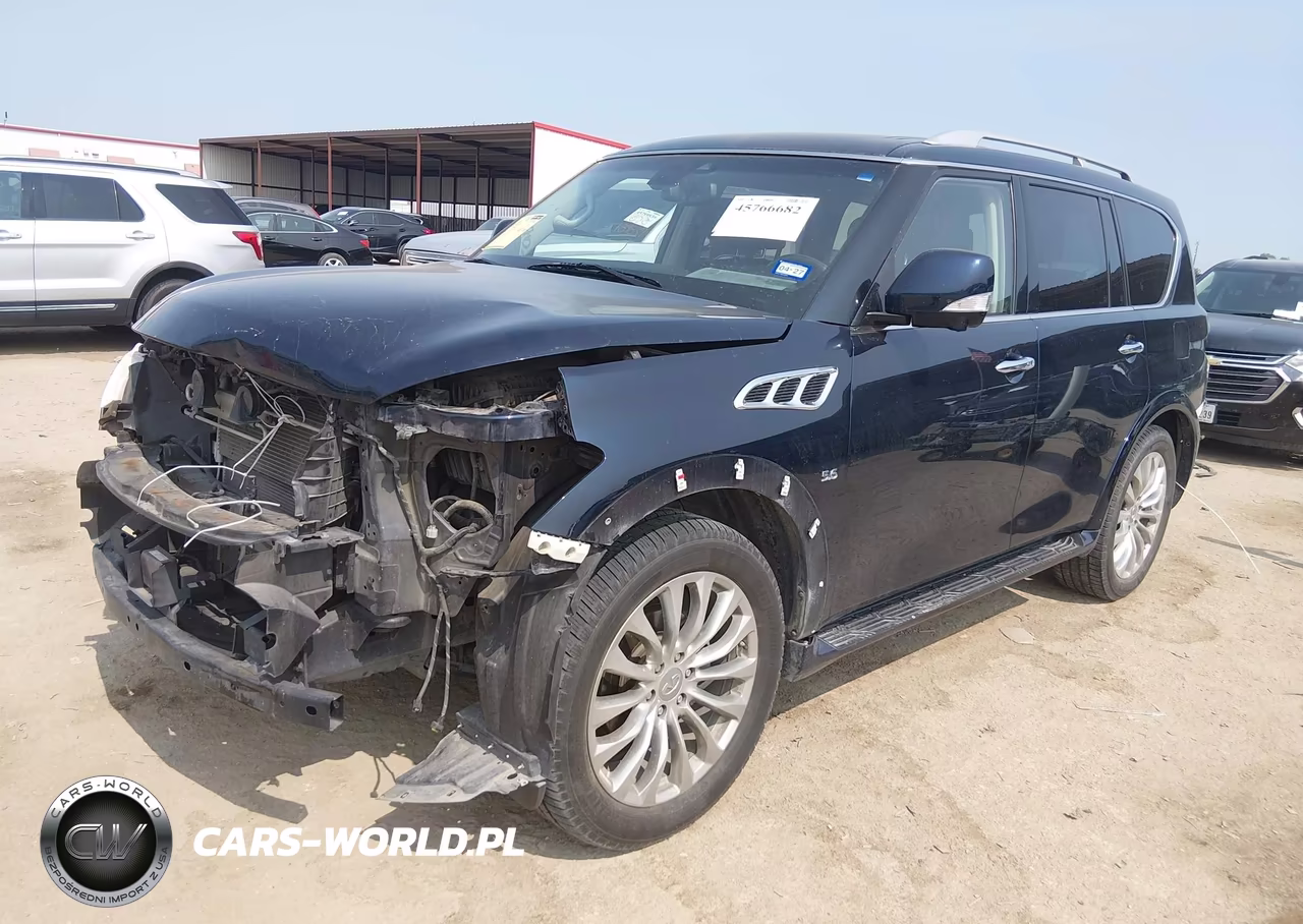 2017 Infiniti Qx80 VIN:JN8AZ2ND1H9830676 - 2