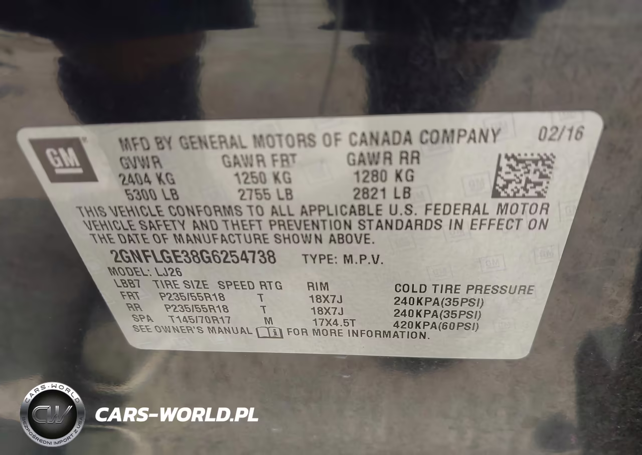 2016 Chevrolet Equinox Ltz VIN:2GNFLGE38G6254738 - 9