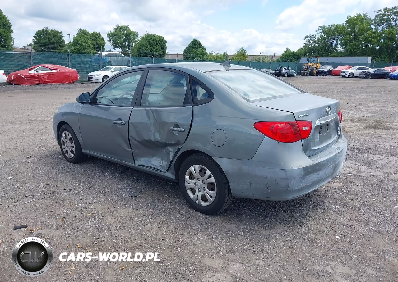 2010 Hyundai Elantra Gls VIN:KMHDU4ADXAU144014 - 3